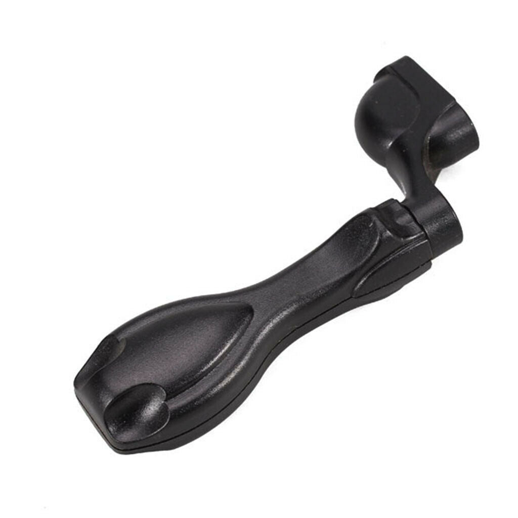 Practical Handy Black Plastic String Winder Guitar Repair Tool