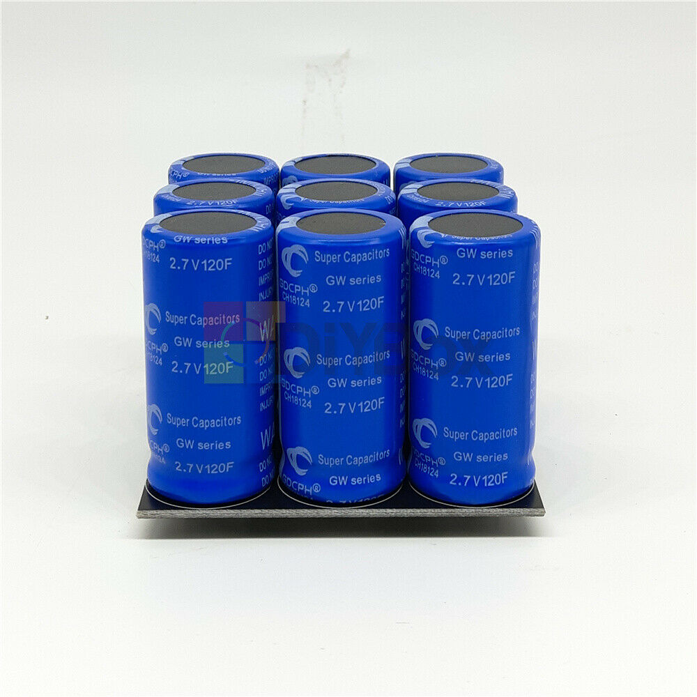 13.3F-24V Farad Capacitor 2.7V 120F Electrical Super Electric Capacity Capacitor