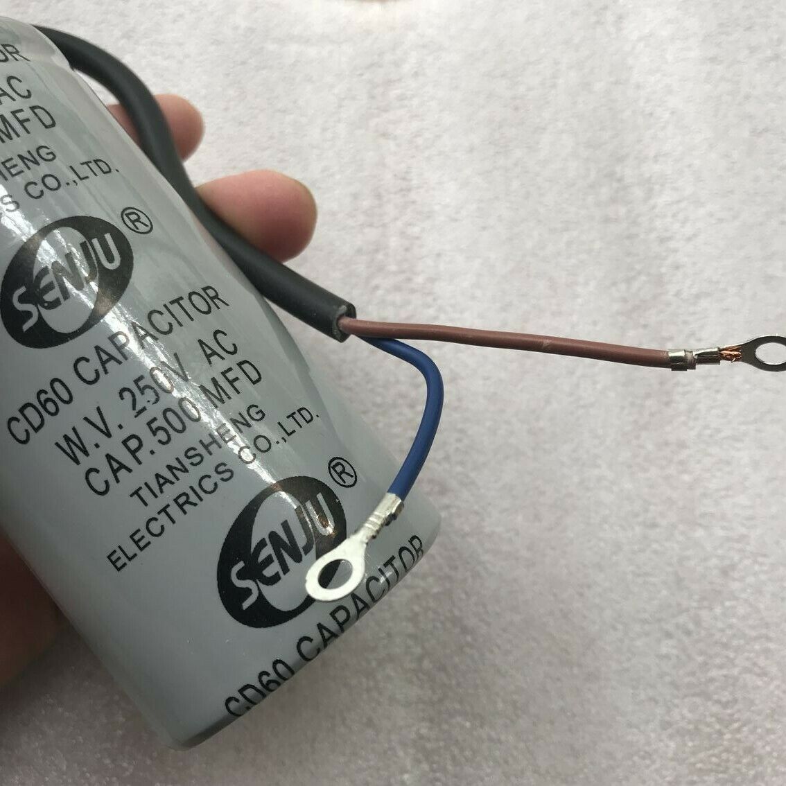 Brand New CD60 Motor Start Capacitor 500 MFD UF 250VAC HVAC Capacitor