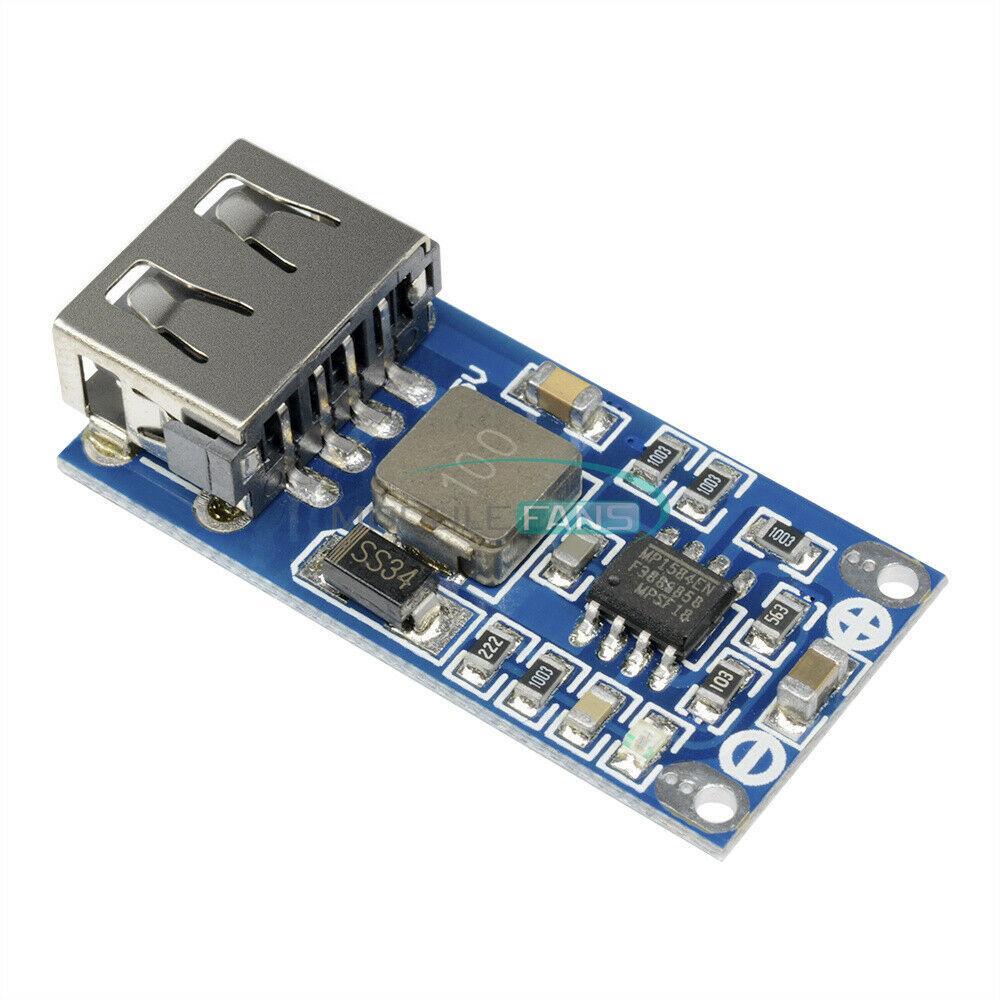 9/12/24V to 5V Step-down Power Supply Module DC-DC USB Buck Regulator Converter