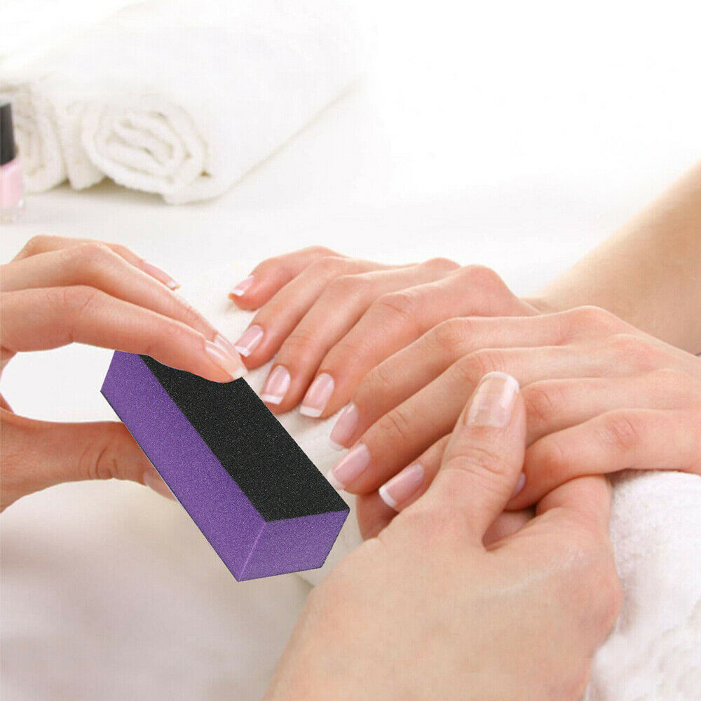 12PCS Sanding Nails File Buffer Block Art Manicure Pedicure Finger Polish Shiner