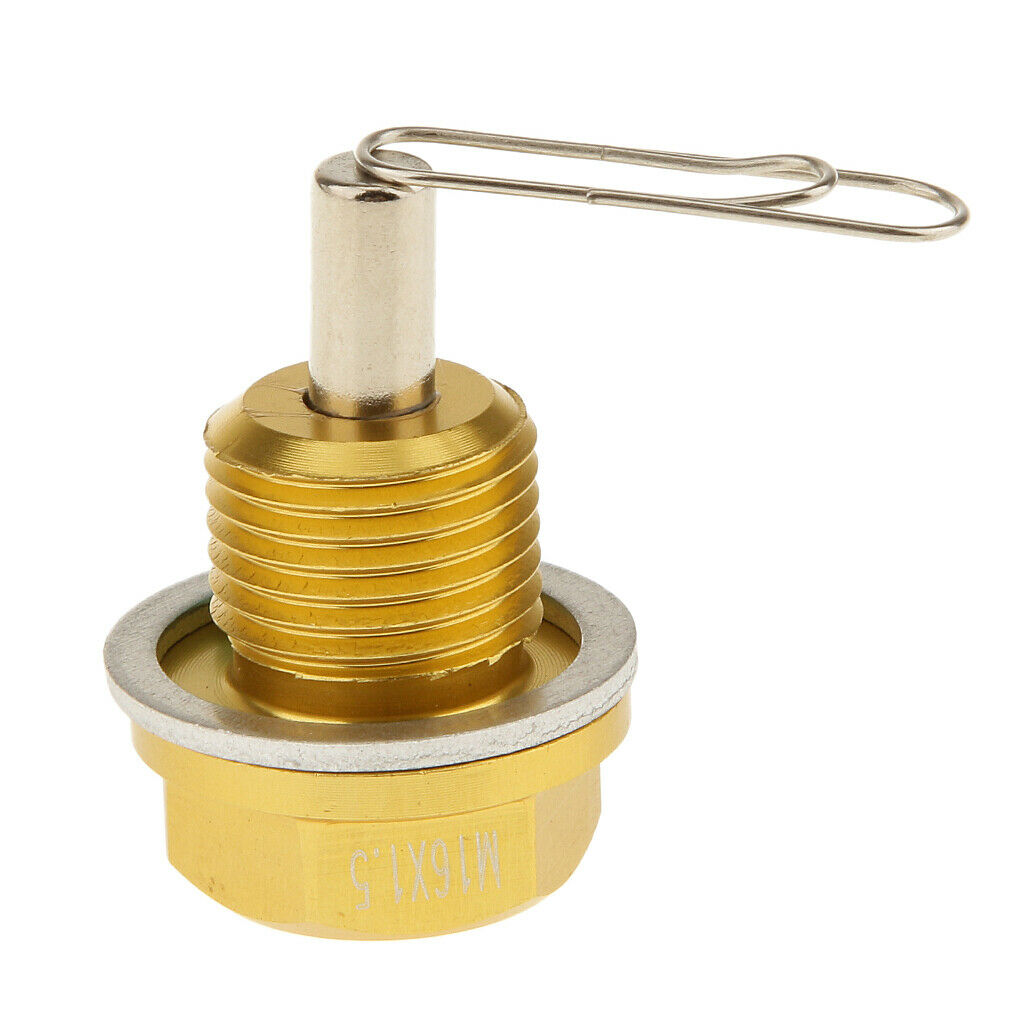 X1.5mm Magnetic Oil Drain Plug for Cars, Oil Change Drain Plug, Aftermarket