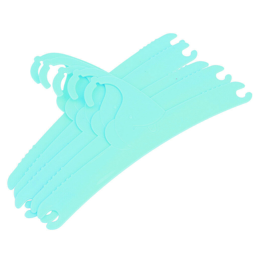 Plastic Children Clothes Hangers Choices Kids Children Shirt Skirt Green