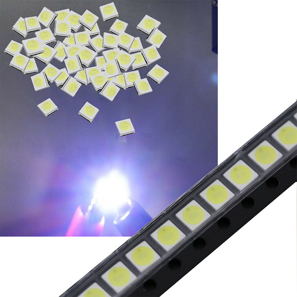 100pcs High Power 1w SMD CHIP White