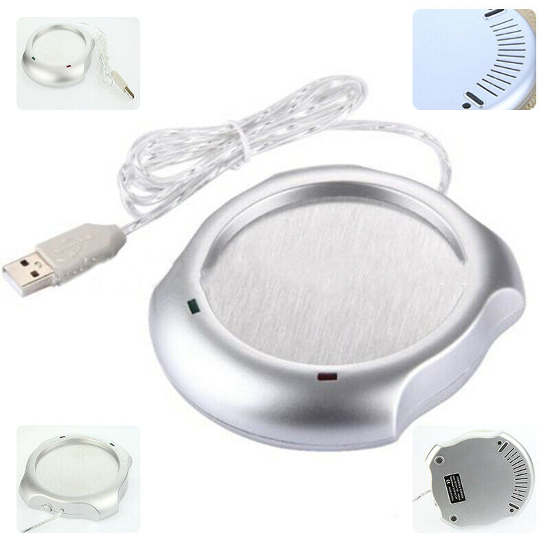 Portable USB Electric Cup Warmer Tea Coffee Beverage Cup Heating Pad MatB^KN SJ