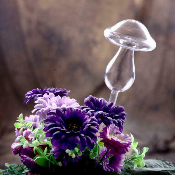 4Pcs Handmade Clear Garden Watering Device Sprinkler for Indoor/Outdoor