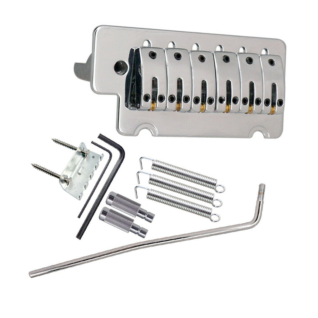 Tremolo Bridge Kit Stainless Steel for ST SQ 6 String Electric Guitar Parts
