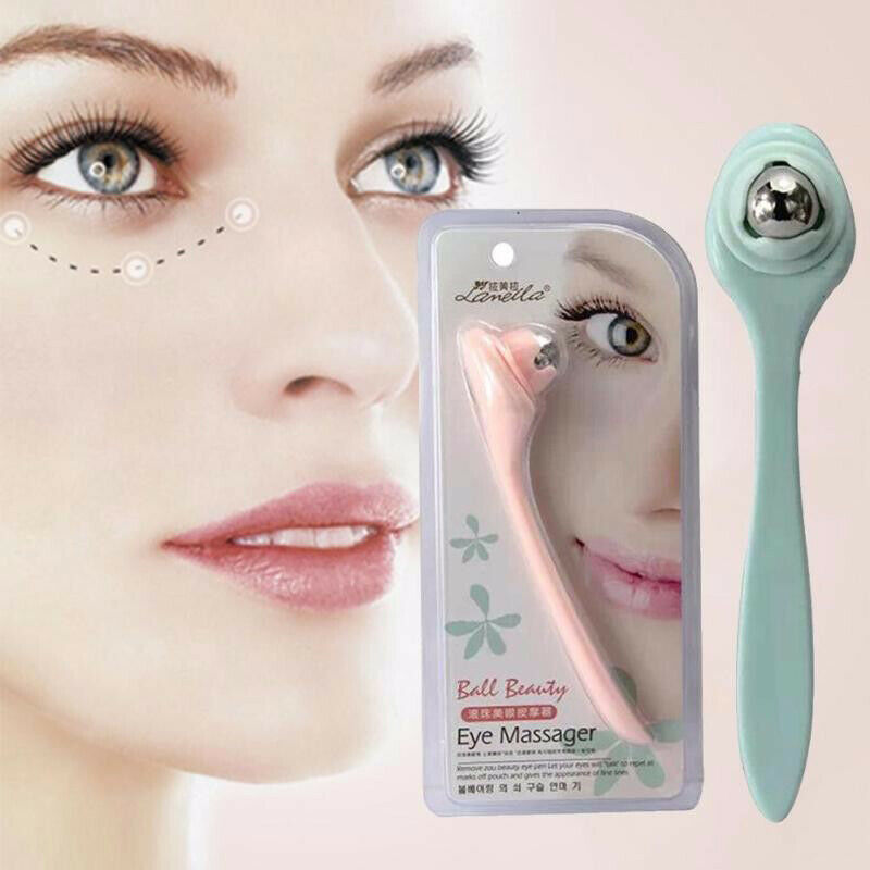 360 Degree Free Roller Ball Eye Massager Black Eye Ring Eye Bag Eyeball Beauty ï¼
