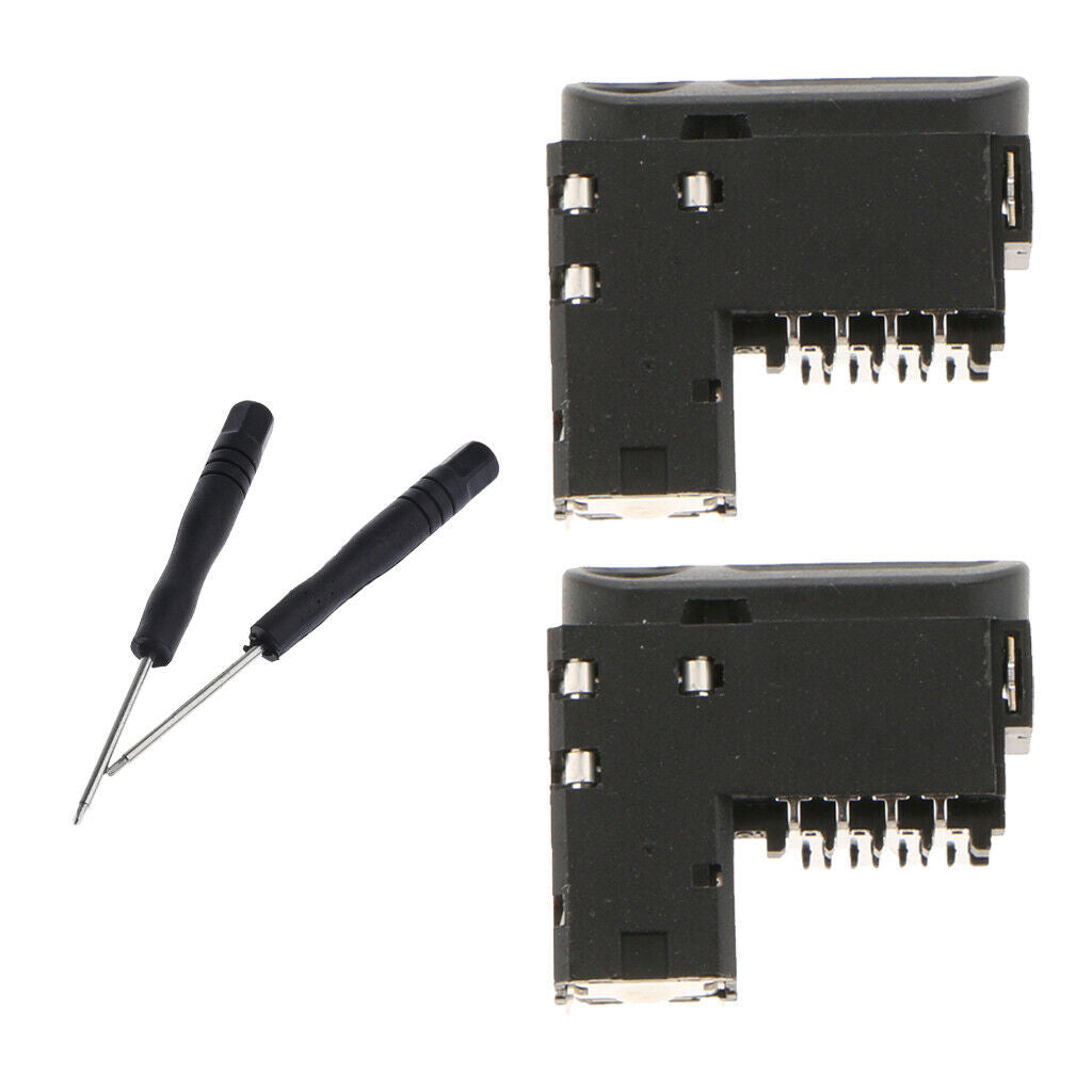 2Pcs Headset Headphone Audio Jack Component Port 3.0/4.0/5.0 Interface +