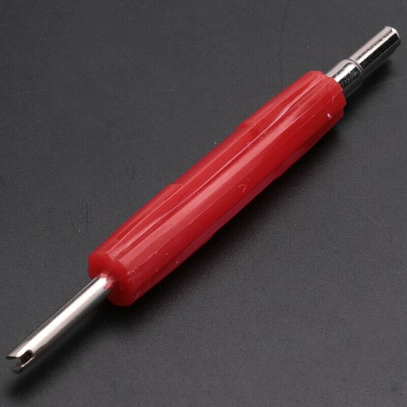 car Bikes Red Plastic Grip Tyre Valve Core Remover Removal Tool Key Y3I3I3