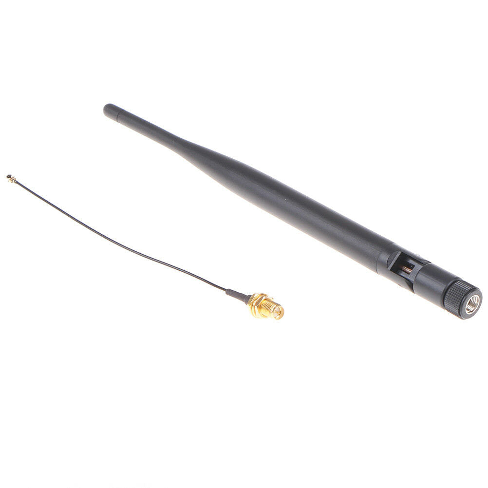 5dBi WiFi 2.4g antenna aerial RP-SMA male wireless router PCI pigtail cable u.DD