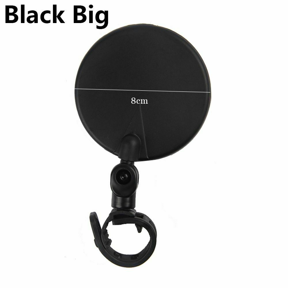 View Rubber+ABS Bike Rearview Motorcycle Looking Glass Bicycle Mirror Handlebar