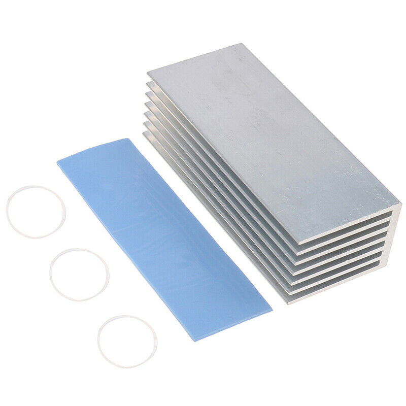 1Set Aluminum M.2 NVMe SSD Heatsink M.2 Solid State Hard Drive Radiator CoolerBD
