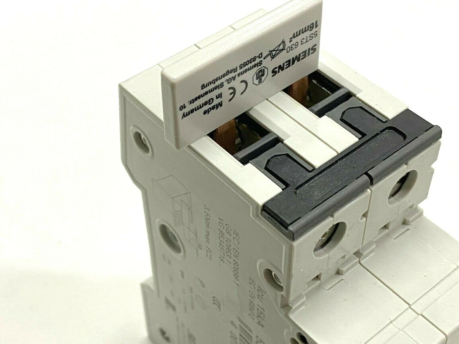 1pcs - SIEMENS 5ST3630 PIN BUSBAR 16 mm², 2x1PH