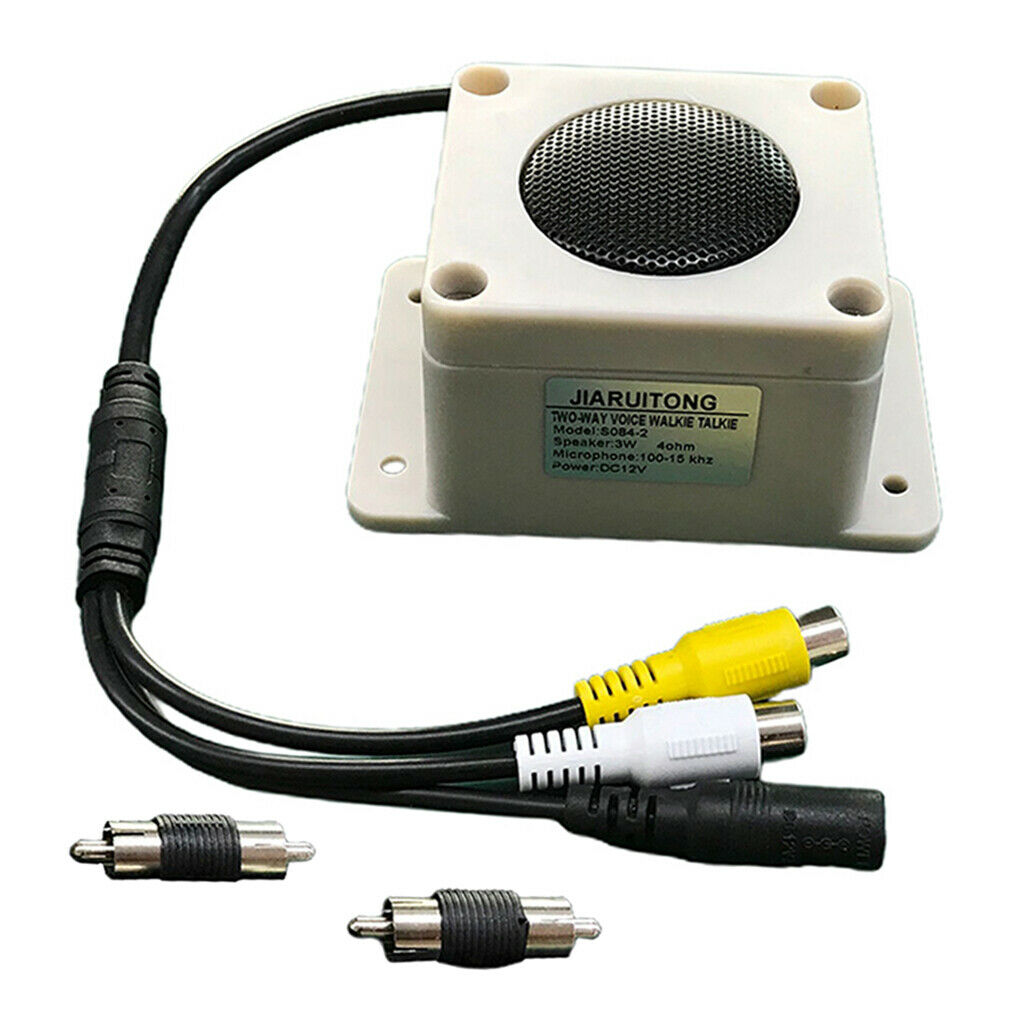 IP66 Waterproof 12V Outdoor Microphone Speaker Audio Port Speaker for Camera