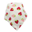 2pcs Lovely Soft Cotton Triangle Baby Bibs Burp Cloths Bibs for Boys Scarf