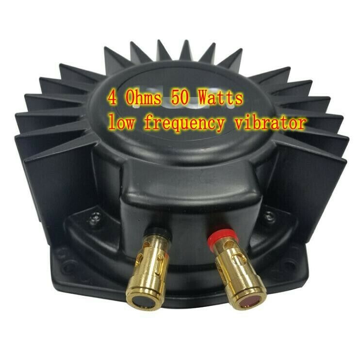 1pcs 6"inch 4Ohm 4Ω 50W Low-frequency vibrator speaker Bass Somatosensory