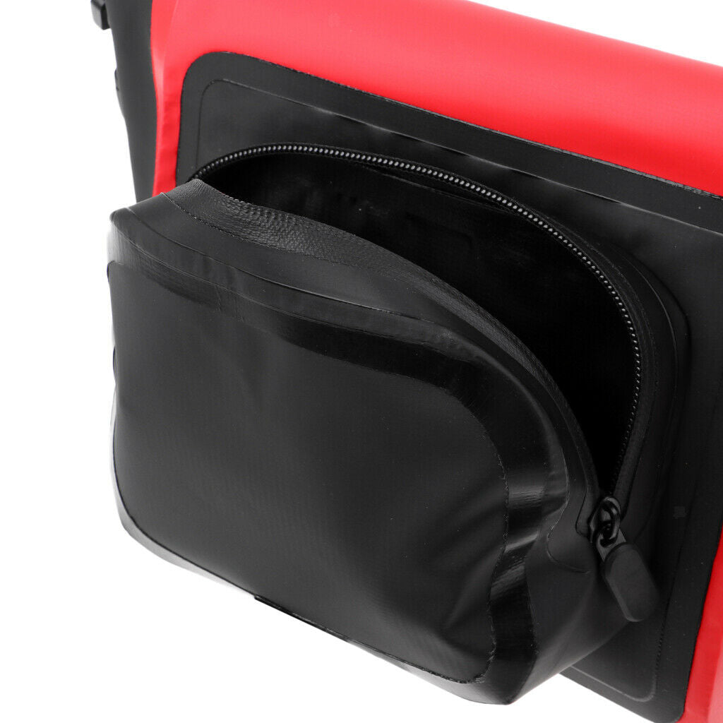 Waterproof Bicycle Bike Cycling Handlebar Sling Bag Pouch Case  Red