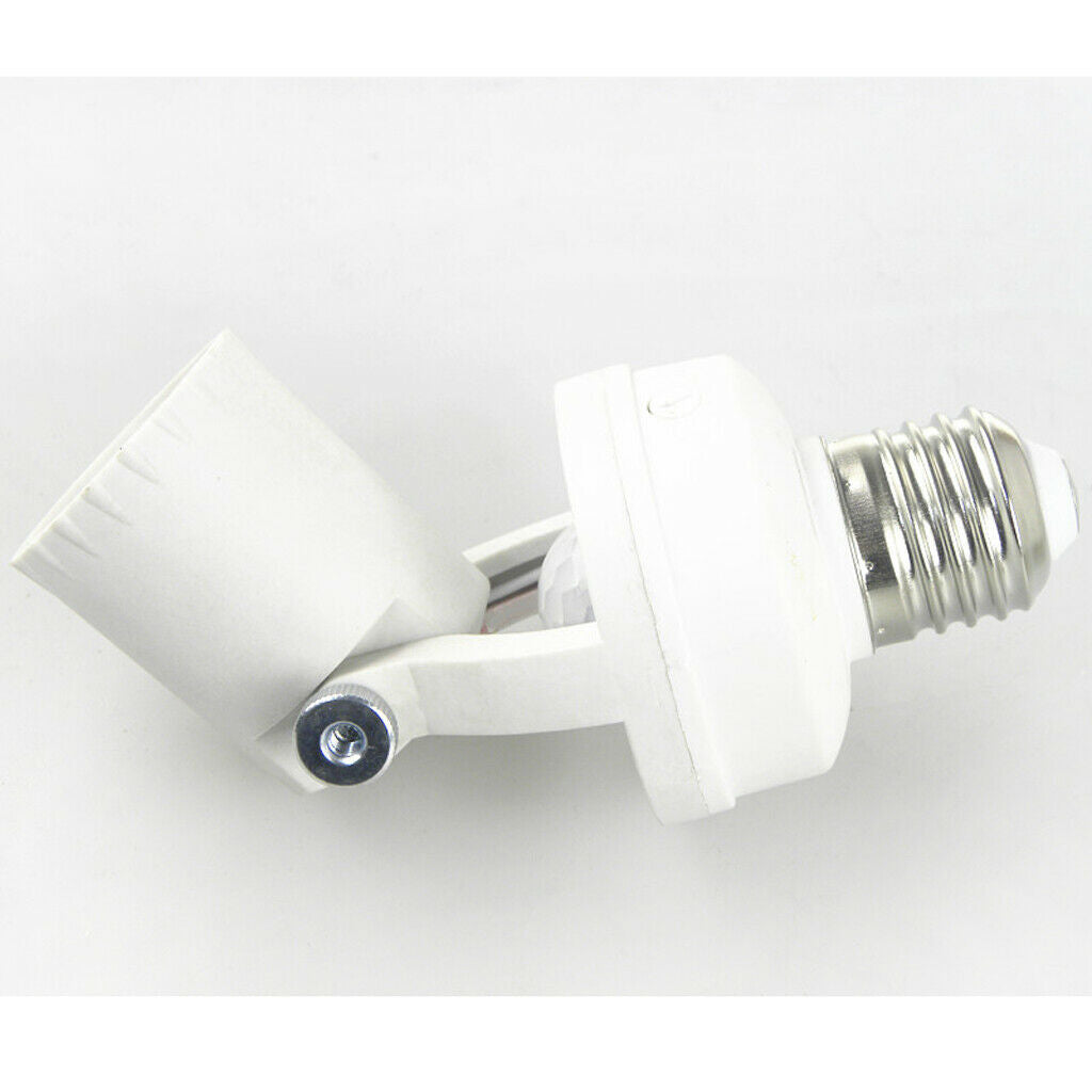 E27 Infrared PIR Motion Sensor Light Bulb Switch Holder Converter Hot