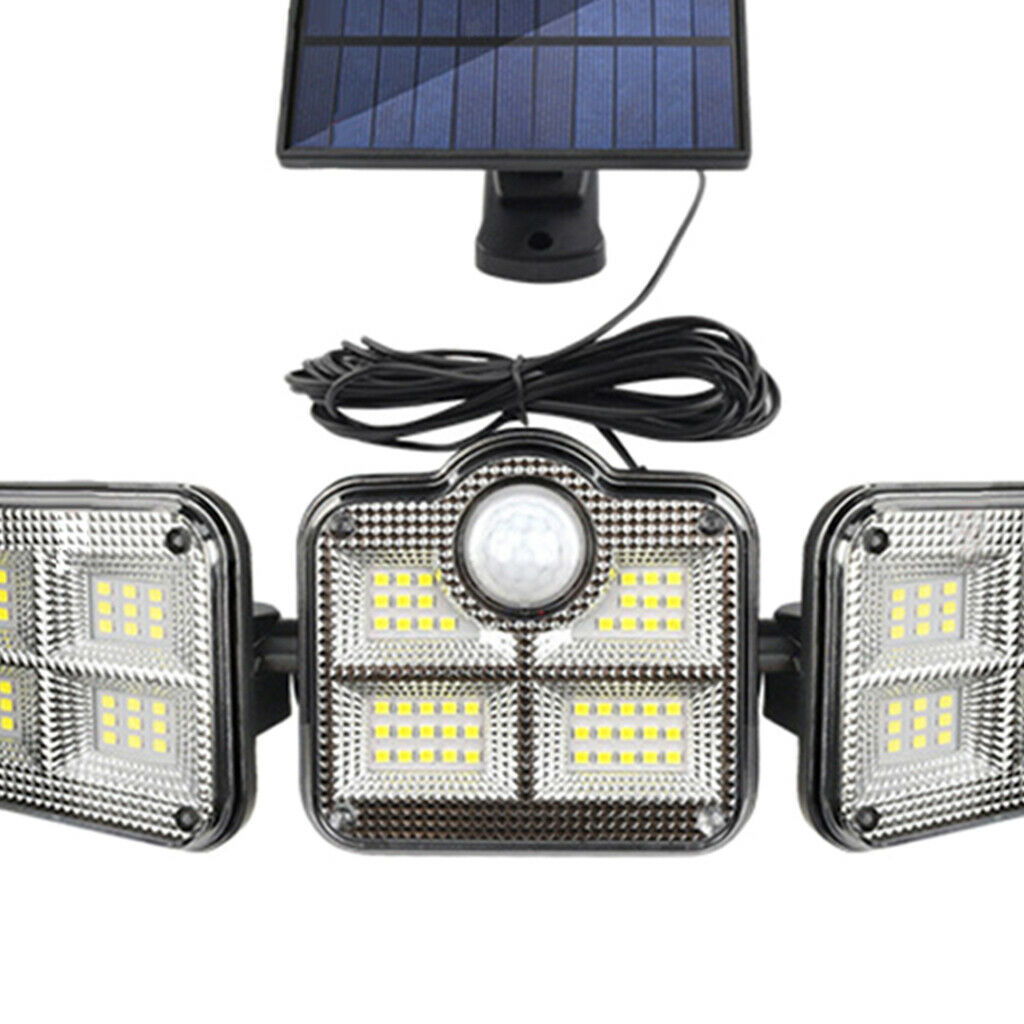 LED Solar Light Street Lamp Motion Sensor Remote Control Outdoor Garden Yard