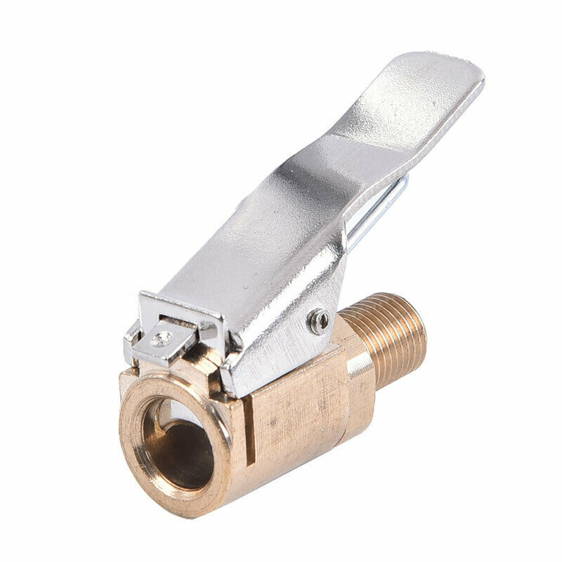 Car 8mm Tyre Wheel Tire Air Chuck Inflator Pump Valve Clip Clamp Connecto.l8
