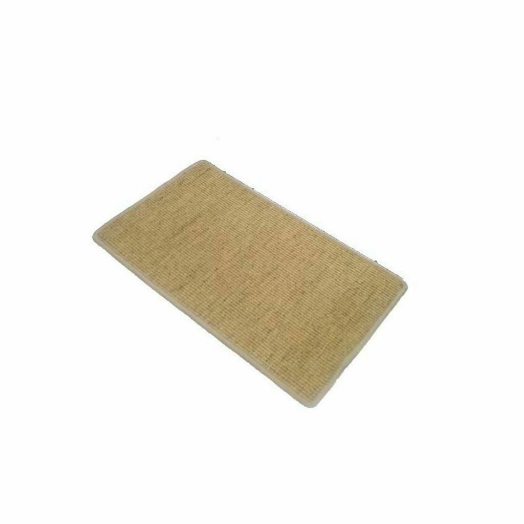 Natural Fiber Sisal Rectangle Doormat Indoor Outdoor 50x80cm