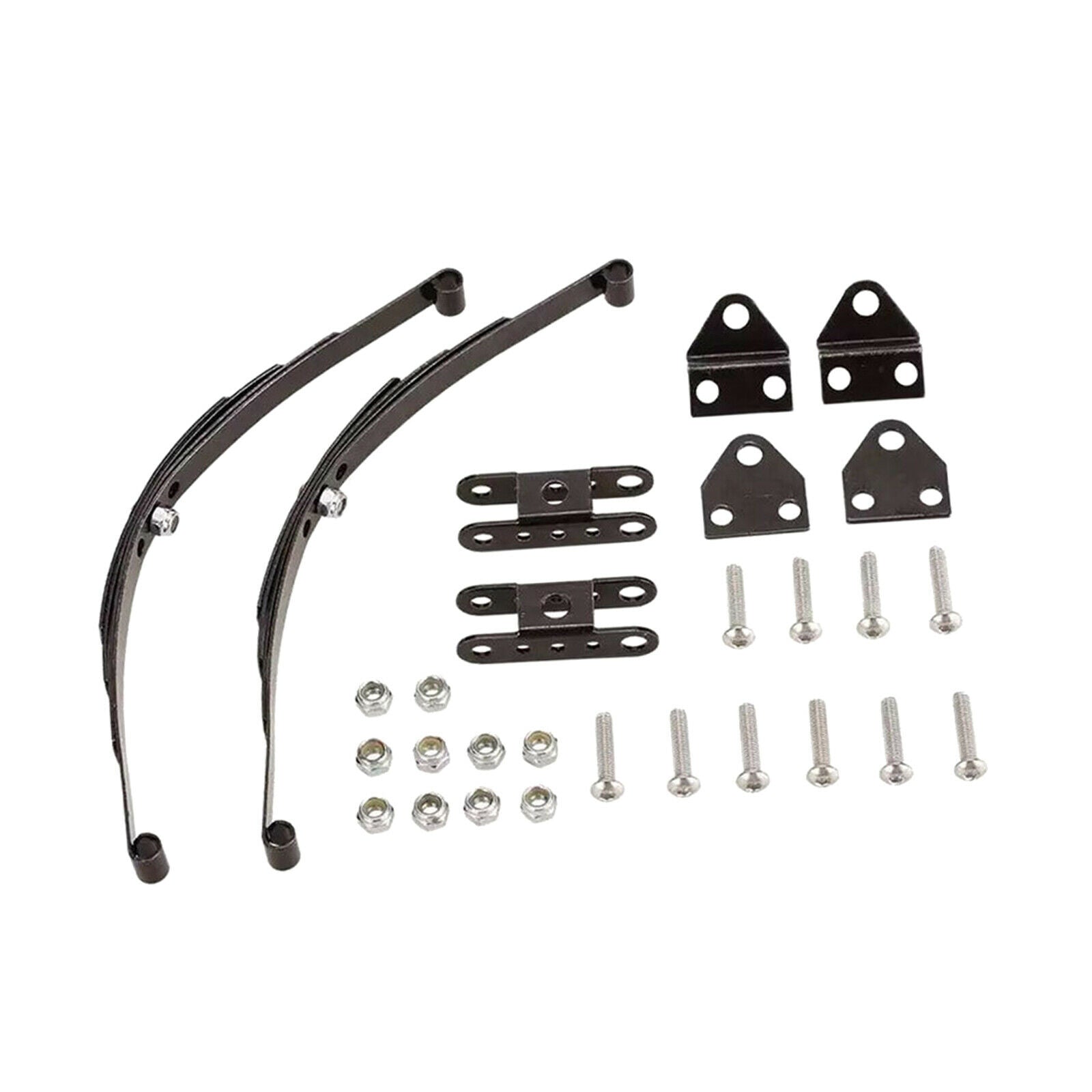 Metal Leaf Spring Suspension Bar Set for Axial 1/10 RC Truck Car Crawler
