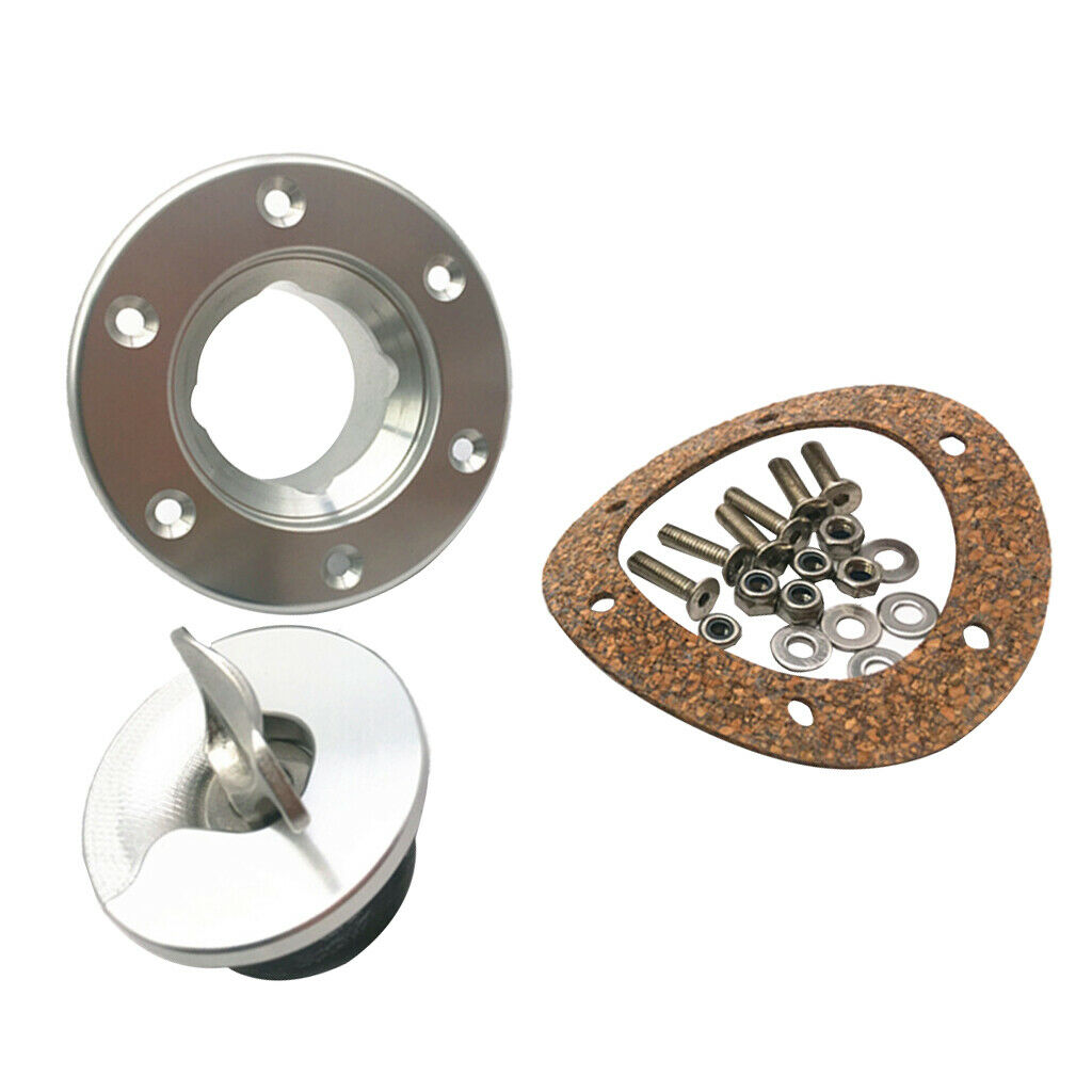 Replacement screw set for fuel cell tank cover made of stainless steel with