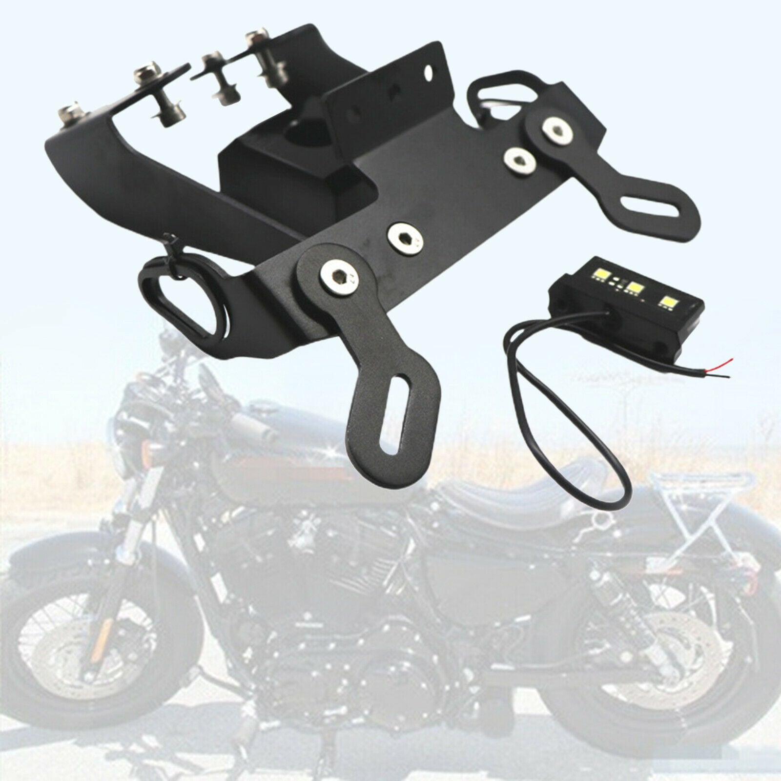 1pc Rear License Plate Holder Bracket for Yamaha FZ-09 2017-2018 Replace Acc