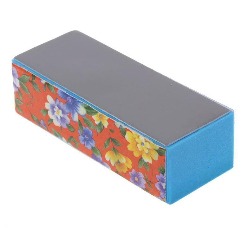 Nail Art Sanding File Polish Buffer Block Shiner File 4 Sides Polisher