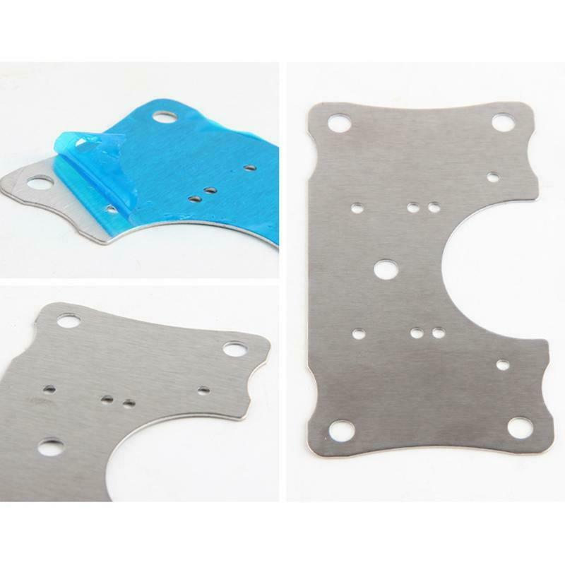 1x Hinge Repair Plate Stainless Steel Hinge Tools Cabinet Hinge Repair Plate Kit