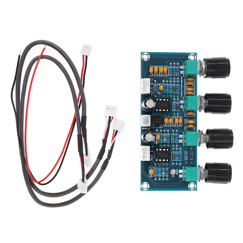 XH-A901 NE5532 Pre-amp Tone treble bass Board Controller For amplifier BoardSJCA