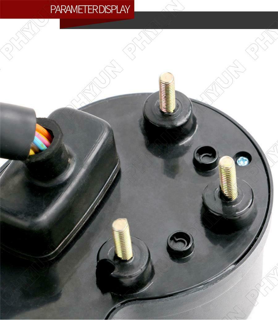 Motorcycle Scooter Digital Speedometer Tachometer Fuel Gauge Odometer LCD Screen