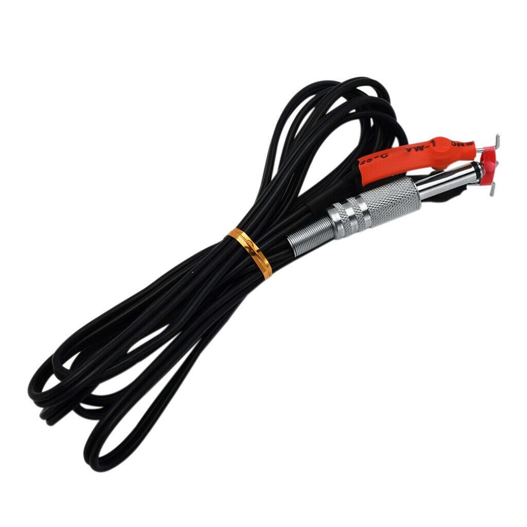 Tattoo Machine / Power Supply Supper Flex Tattoo Clip Cord Cable Black 1.8m