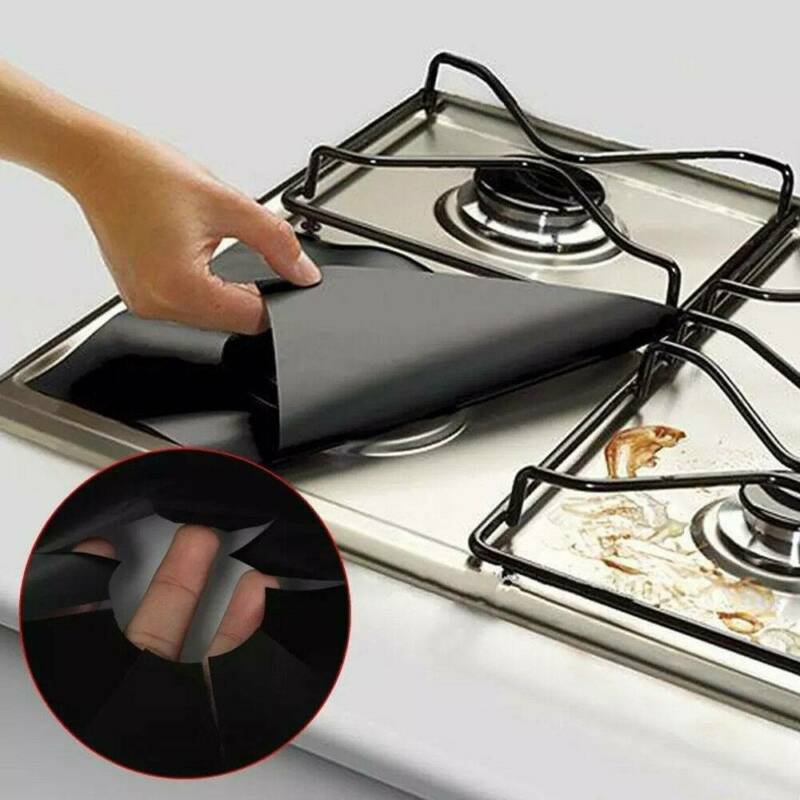 Reusable Protector Gas Range Liner Non Stick Gas Hob Stove Top Cooker Cover