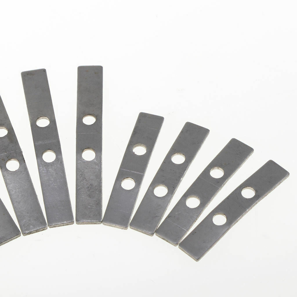 RC Hobby Truck Accessories 12 Metal Leaf Springs for WPL 1/16 Military Truck,