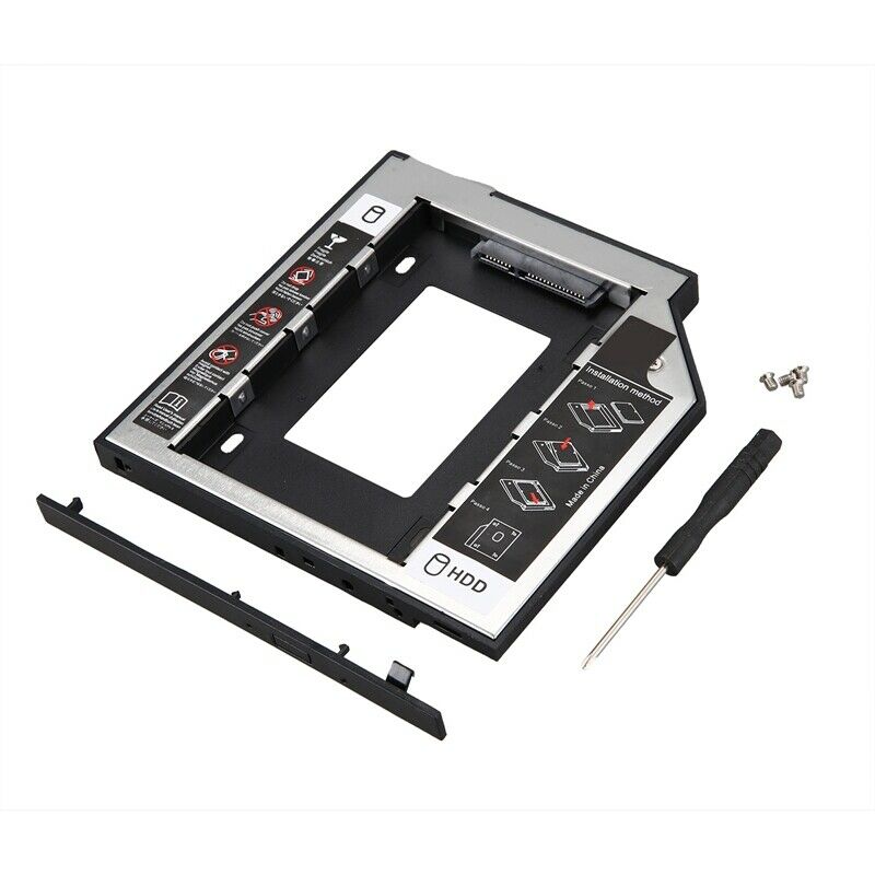 Universal Sata 2Nd d Ssd Hard Drive Caddy 9.5Mm For Cd/Dvd-Rom Optical Bay ForG4