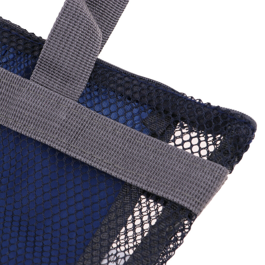 Quick Dry Shower Oxford Toiletry Bath Organizer Tote Bag for Camping - Blue