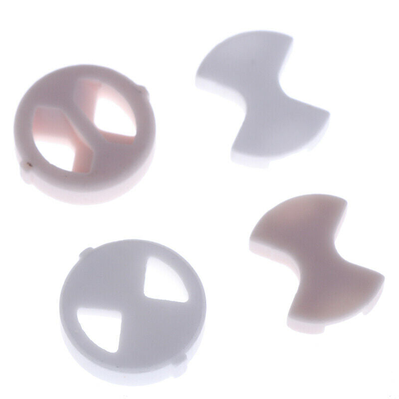 8Pcs/set Ceramic Disc Silicon Washer Insert Turn Replacement 1/2" For Val.l8
