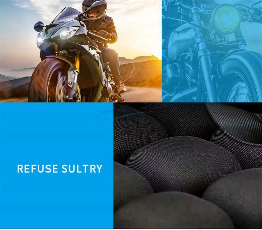Motorcycle Inflatable Cushion Pressure Relief Ride Seat Cushion TPU Air Seat Pad