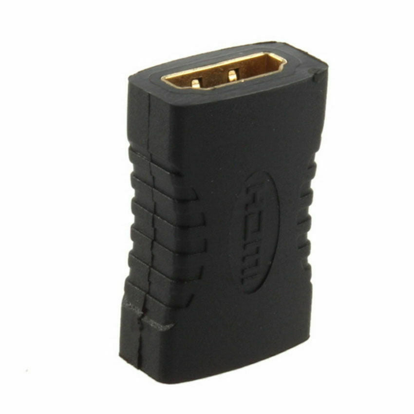 Black HDMI Female to Female F F Coupler Extender Adapter Connector for HDTV HDCP
