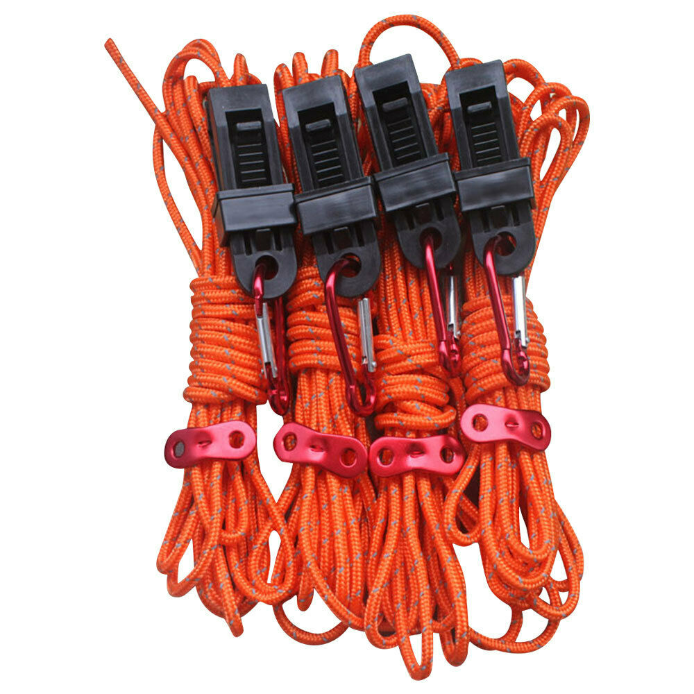Outdoor Tent Cord Lightweight Camping Rope with Guylines Hiking Backpacking LIN