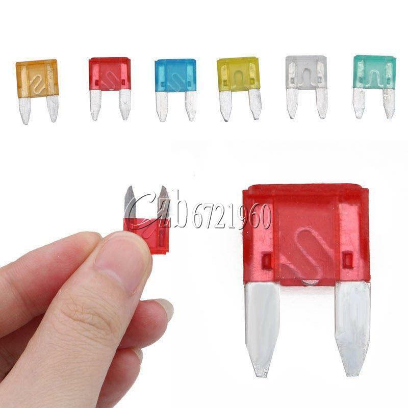 120PCS Assorted Car Fuse Auto Truck SUV Fuses Mini Blade Fuse Kits 5-30 AMP CZ