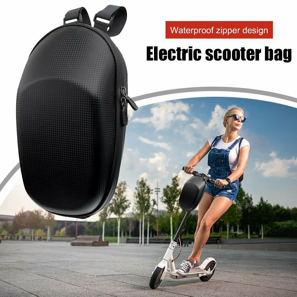 Frame Scooter Hanging Bag Hard Shell Front Waterproof Folding Bike Bicycle Pouch