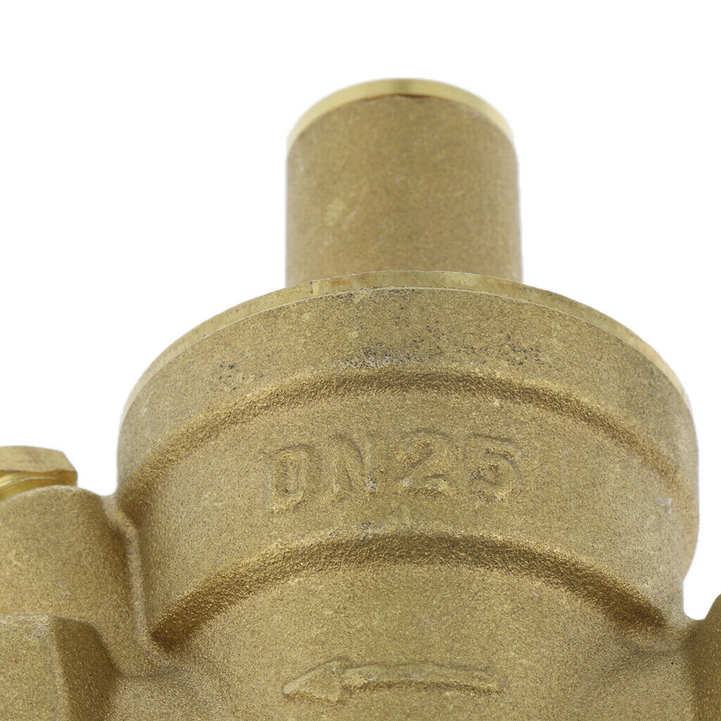 DN25 1 "brass water pressure regulator adjustable thread
