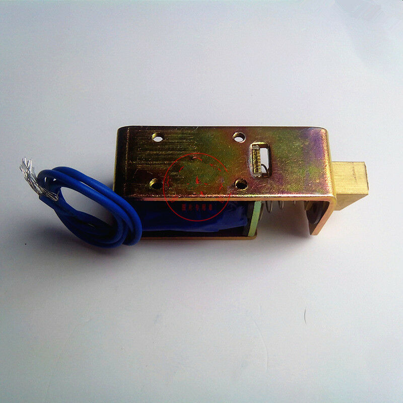 JF-S0837DL 10mm Stroke DC 24V 15N  With Automatic Reset Suction Solenoid 150g