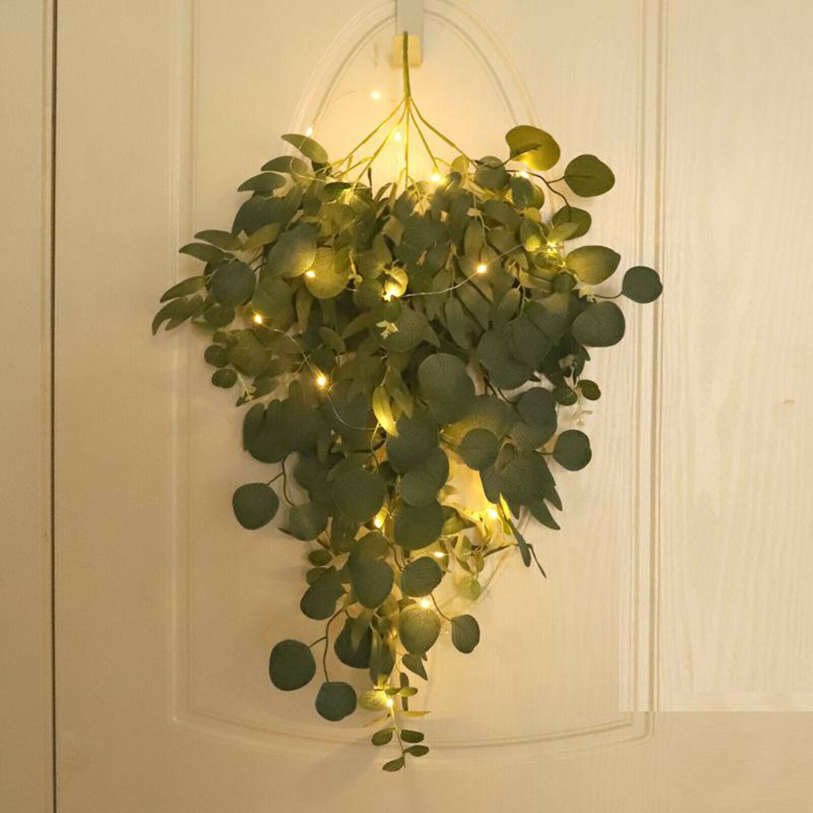 Artificial Eucalyptus Leaves Garland Wedding Greenery Home Wall Door Decor