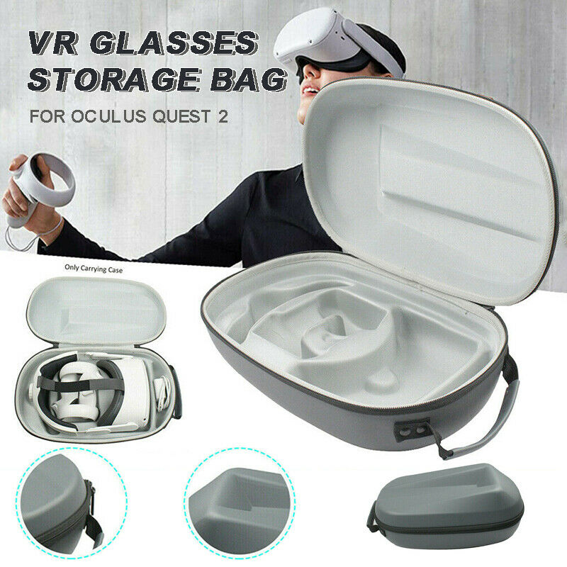 for Oculus Quest 2 Scratch Proof Carrying Case Protection VR Headset Storage Bag