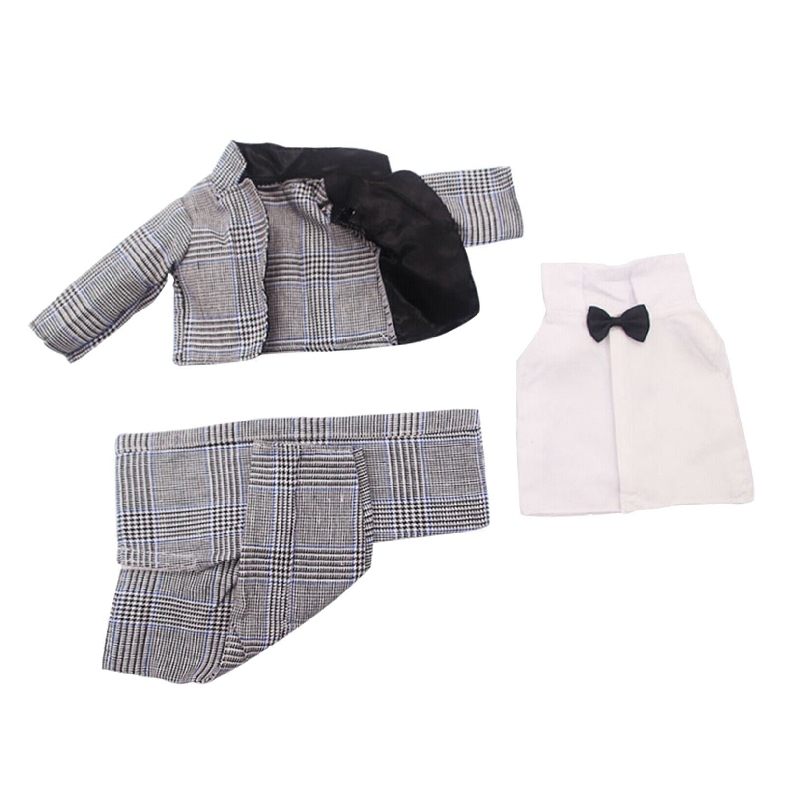 3pcs Handmade Suit Jacket Coat Pants for 18 '' Generation
