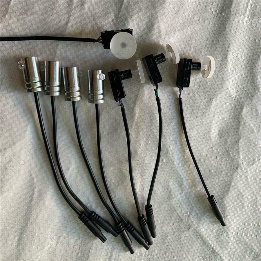 13PC Wireless APP Control Optic Fiber LED EL Light Car Interior  Atmosphere Lamp